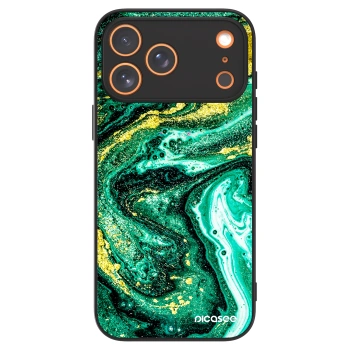 Picasee ULTIMATE CASE für Apple iPhone 17 Pro Max - Green Gold