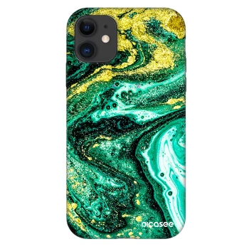 Hülle für Apple iPhone 11 - Green Gold