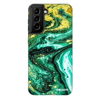 Hülle für Samsung Galaxy S22 5G - Green Gold