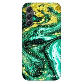 Hülle für Samsung Galaxy A34 5G A346B - Green Gold