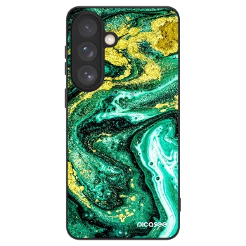 Picasee ULTIMATE CASE PowerShare für Samsung Galaxy S26+ - Green Gold