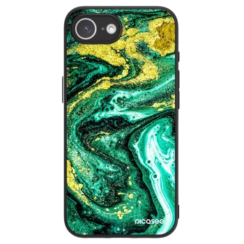 Picasee ULTIMATE CASE für Apple iPhone 17e - Green Gold