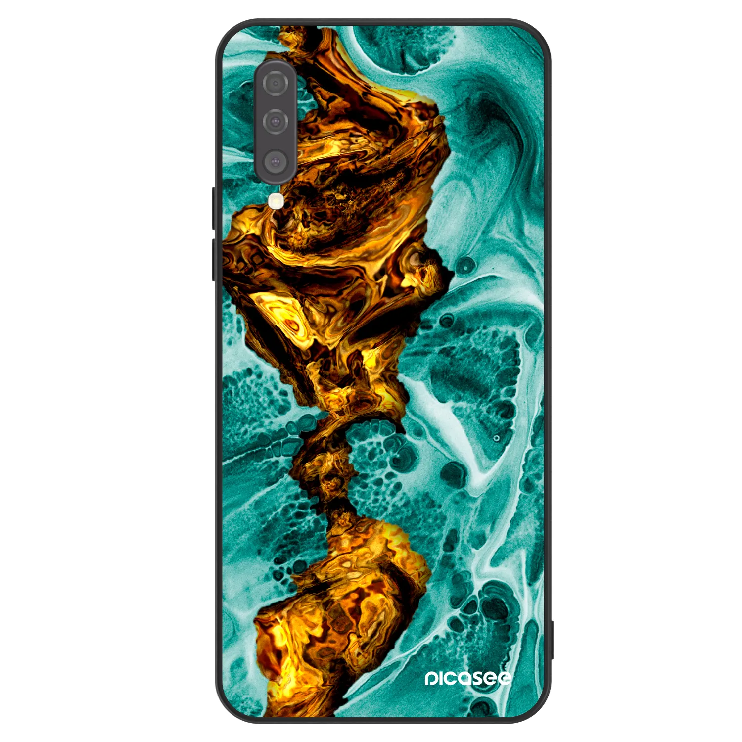Picasee ULTIMATE CASE für Samsung Galaxy A50 A505F - Goldsky