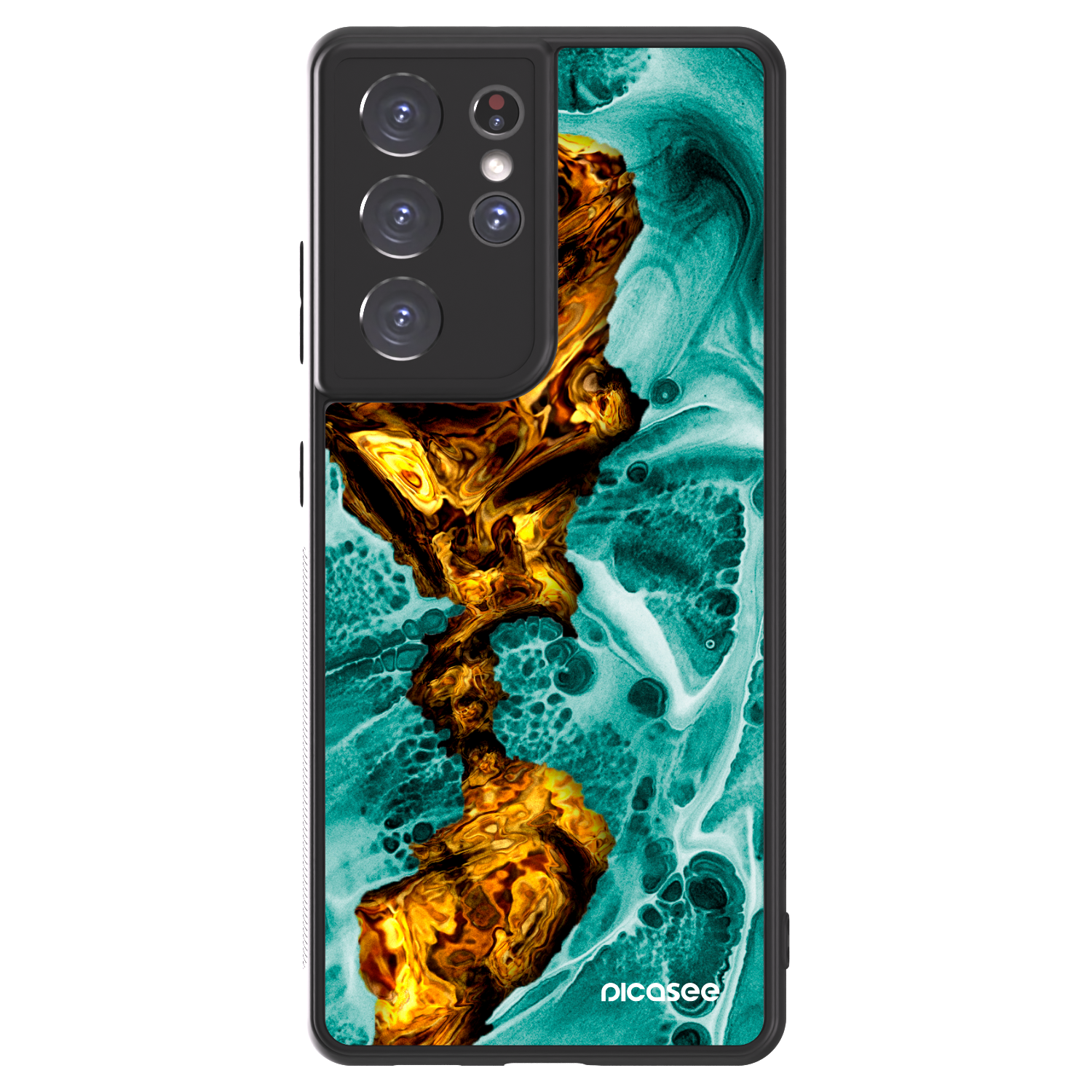 Picasee ULTIMATE CASE für Samsung Galaxy S21 Ultra 5G G998B - Goldsky