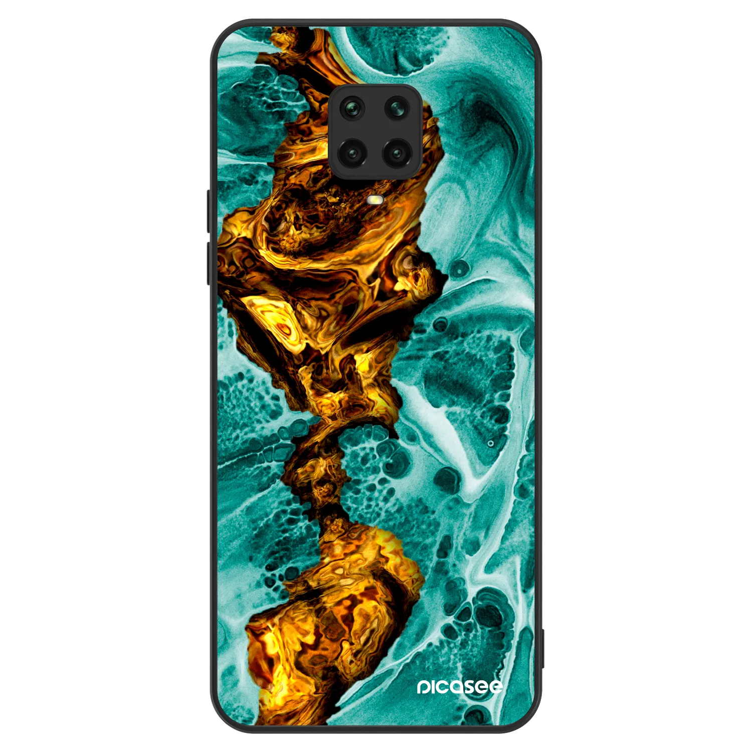 Picasee ULTIMATE CASE für Xiaomi Redmi Note 9S - Goldsky