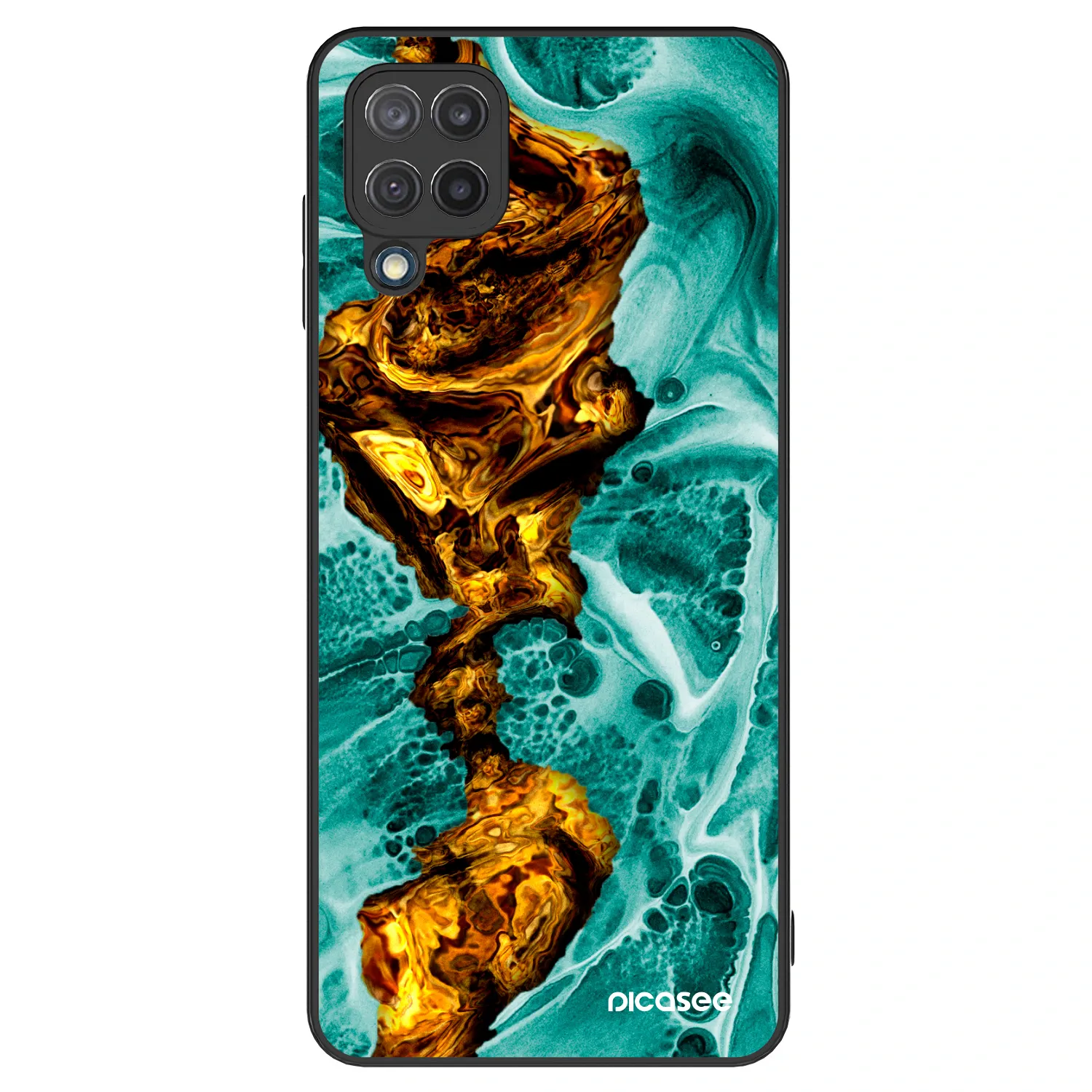 Picasee ULTIMATE CASE für Samsung Galaxy M12 M127F - Goldsky