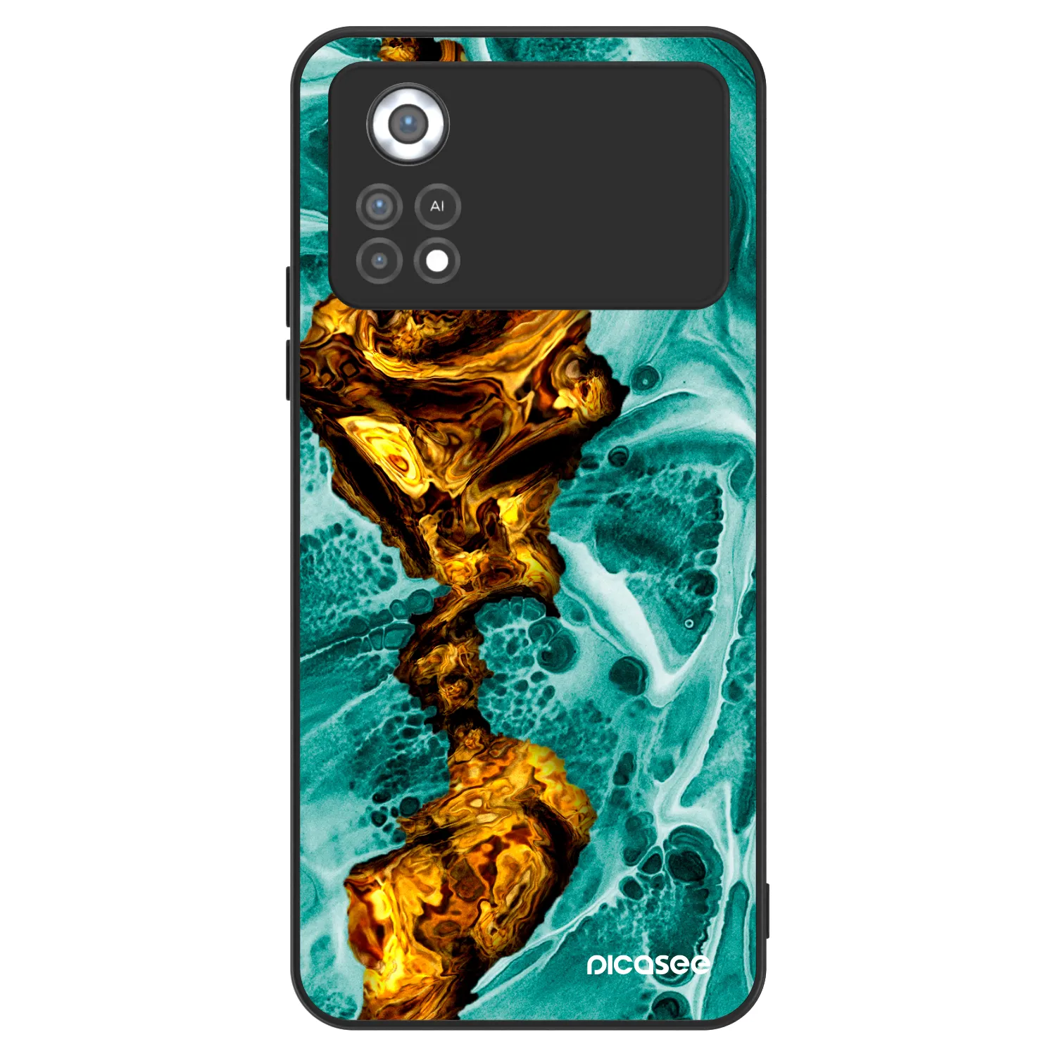 Picasee ULTIMATE CASE für Xiaomi Poco X4 Pro 5G - Goldsky