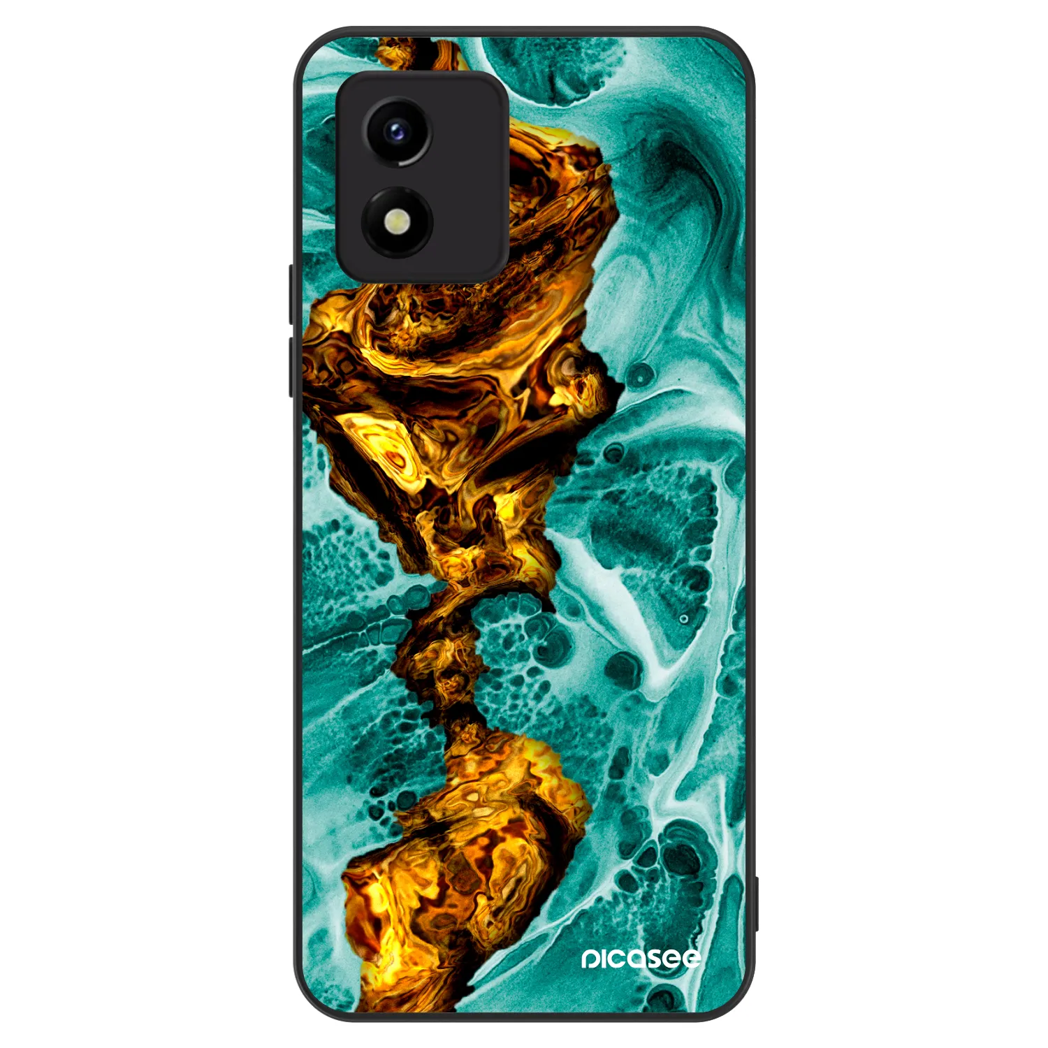 Picasee ULTIMATE CASE für Vivo Y01 - Goldsky