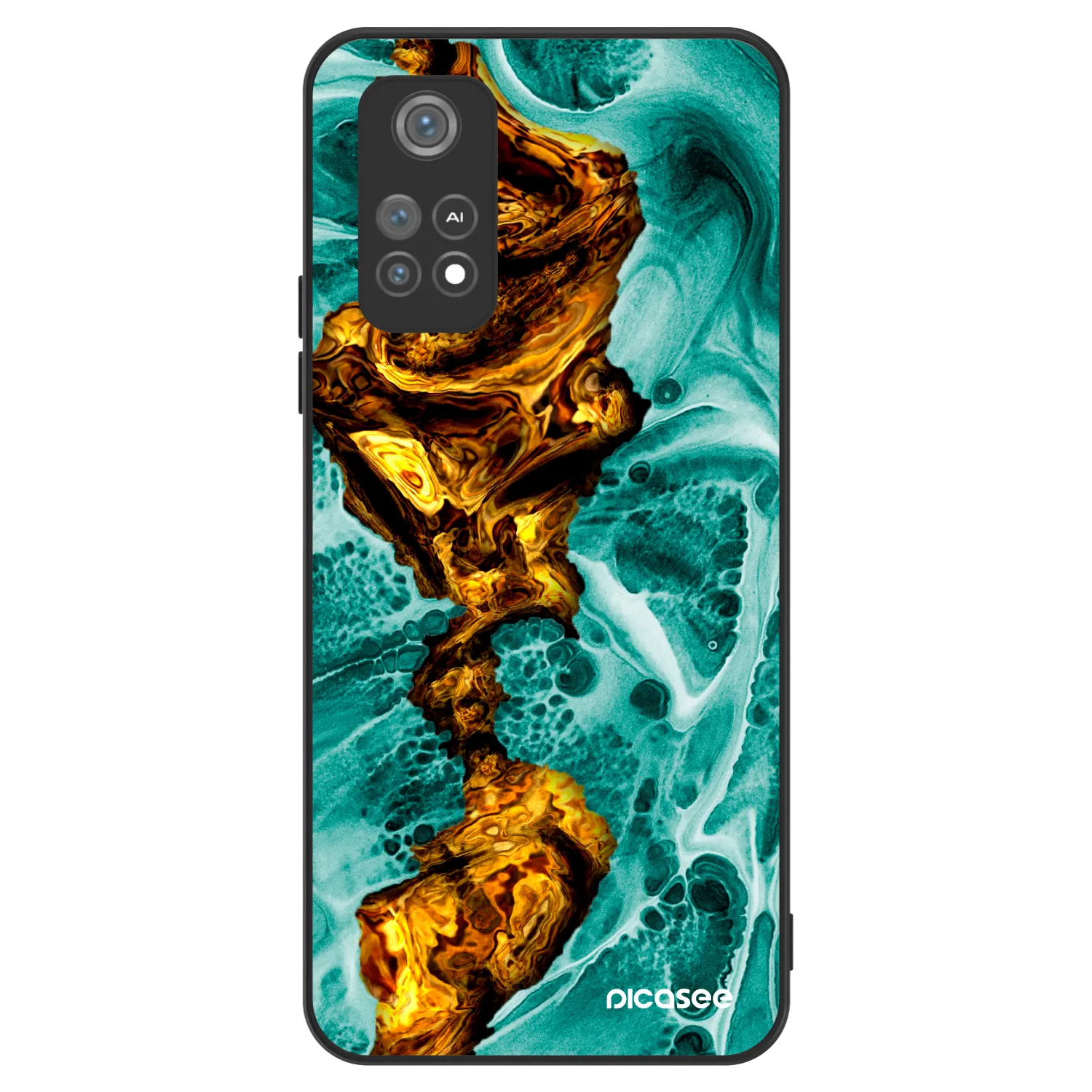 Picasee ULTIMATE CASE für Xiaomi Poco M4 Pro - Goldsky