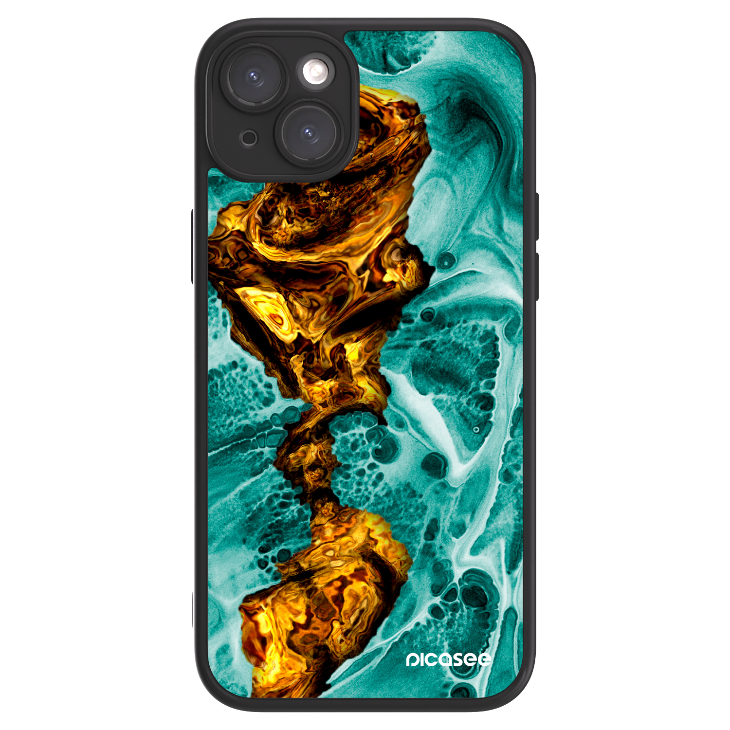 Picasee ULTIMATE CASE für Apple iPhone 15 Plus - Goldsky