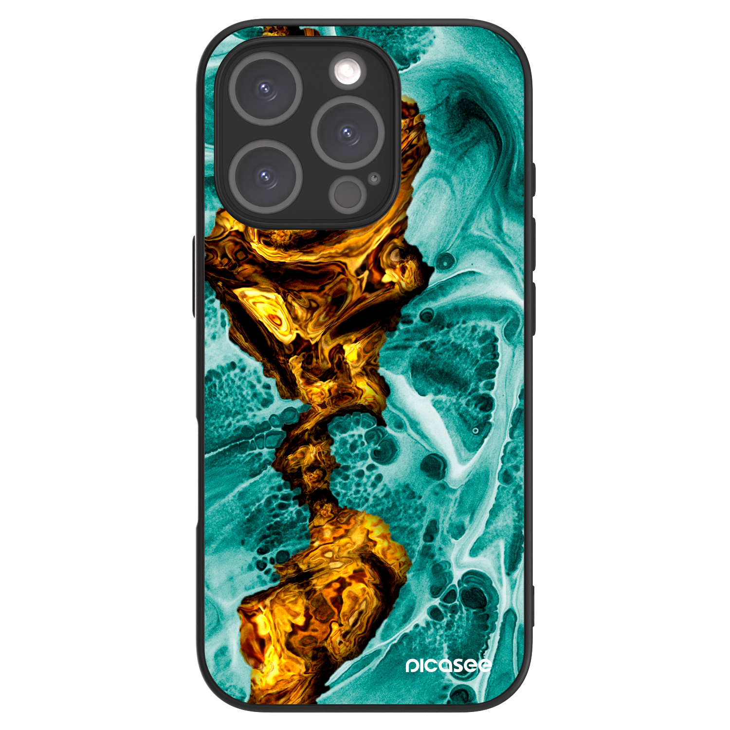 Picasee ULTIMATE CASE für Apple iPhone 16 Pro - Goldsky