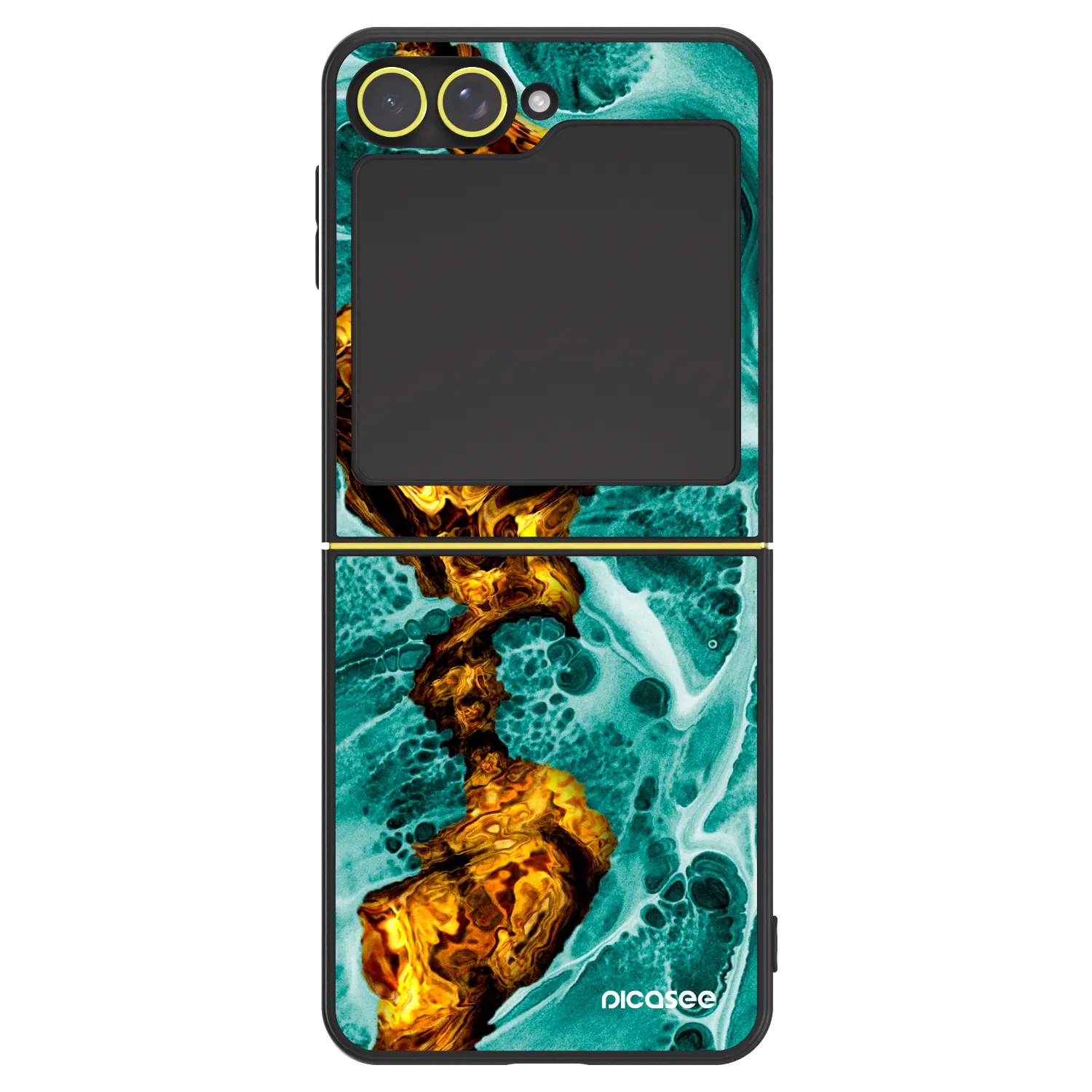 Picasee ULTIMATE CASE für Samsung Galaxy Z Flip5 5G - Goldsky