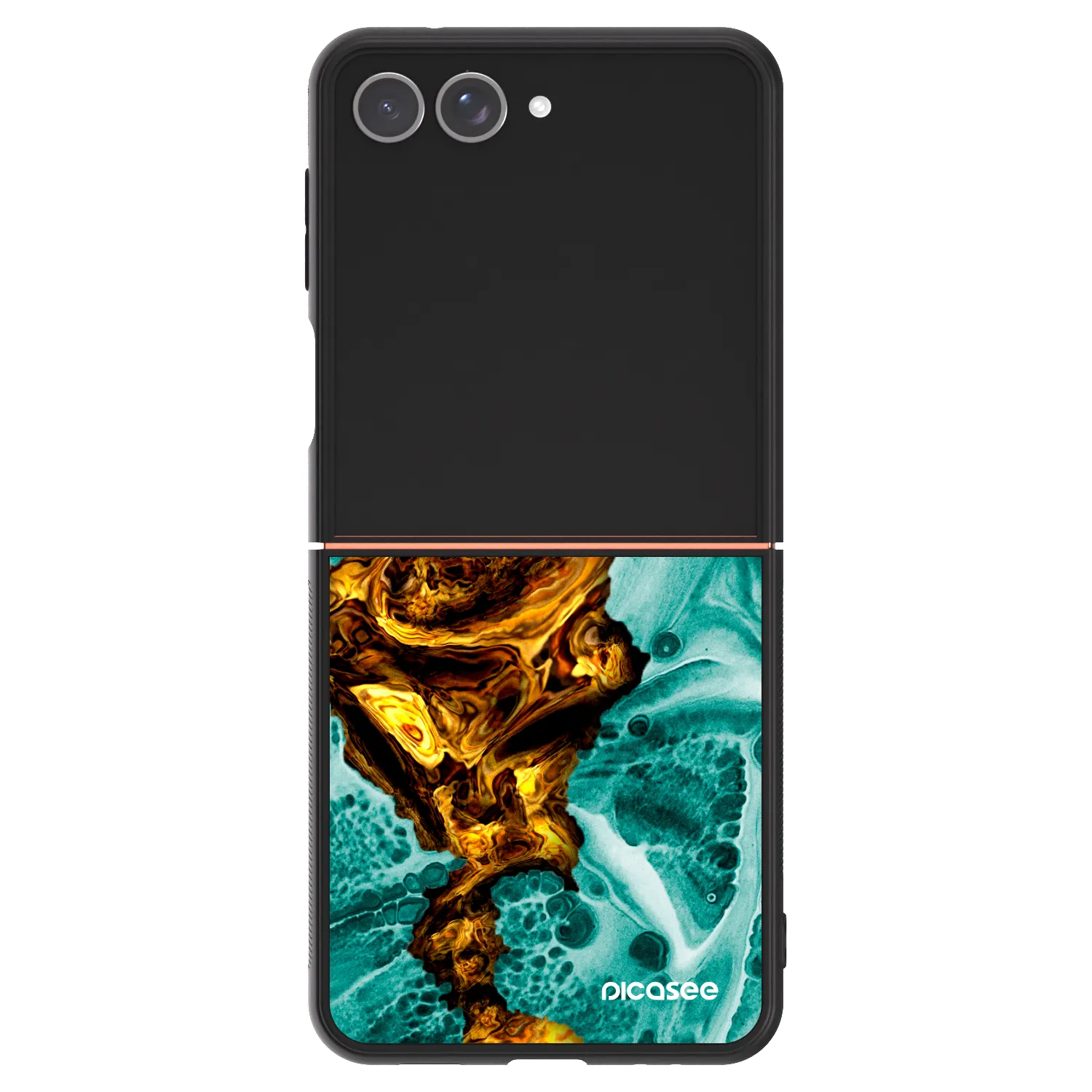 Picasee ULTIMATE CASE für Samsung Galaxy Z Flip7 5G - Goldsky