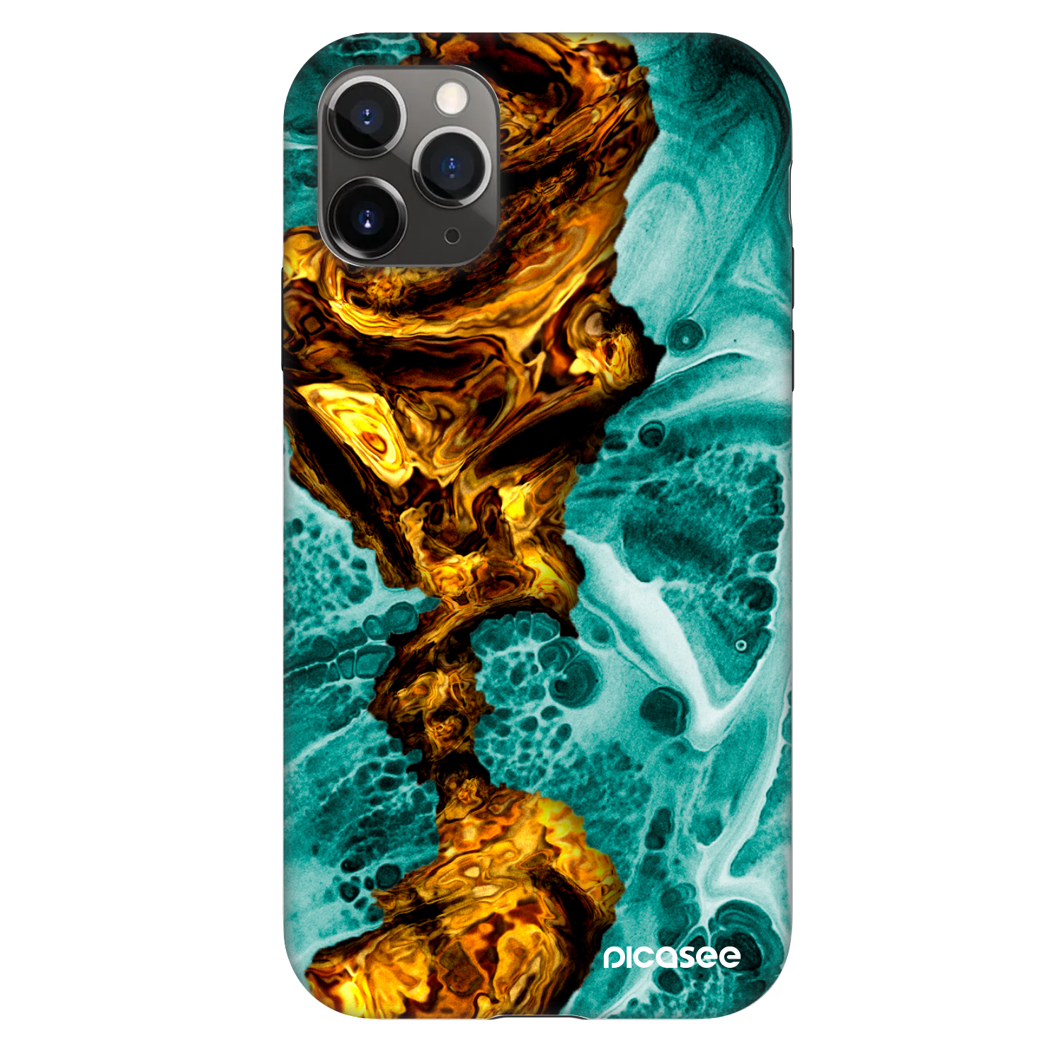 Picasee Fashion Case für Apple iPhone 11 Pro - Goldsky