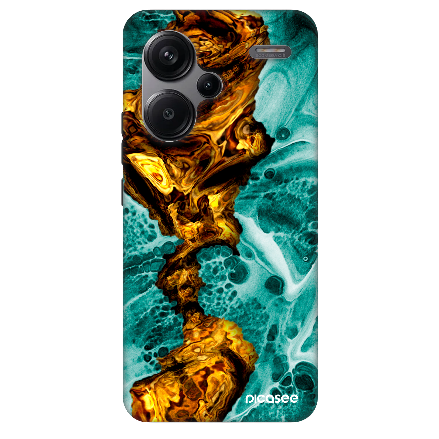 Picasee Fashion Case für Xiaomi Redmi Note 13 Pro+ 5G - Goldsky