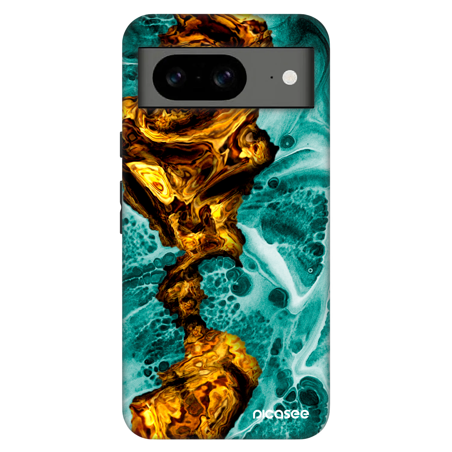 Picasee Fashion Case für Google Pixel 8 Pro - Goldsky