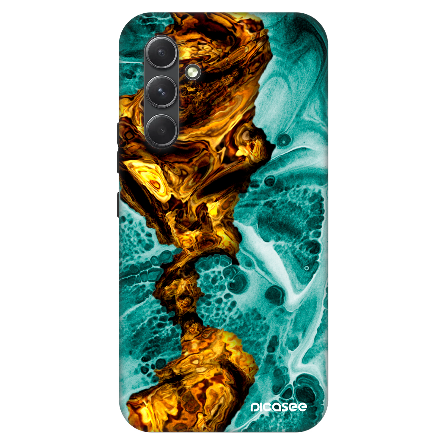 Picasee Fashion Case für Samsung Galaxy A54 5G A546B - Goldsky