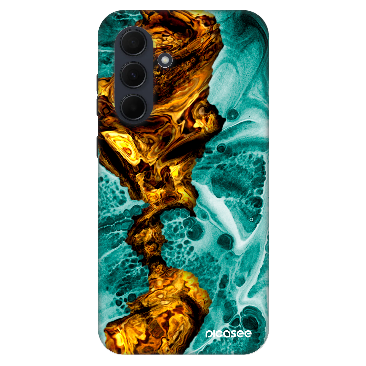 Picasee Fashion Case für Samsung Galaxy A35 5G A356B - Goldsky