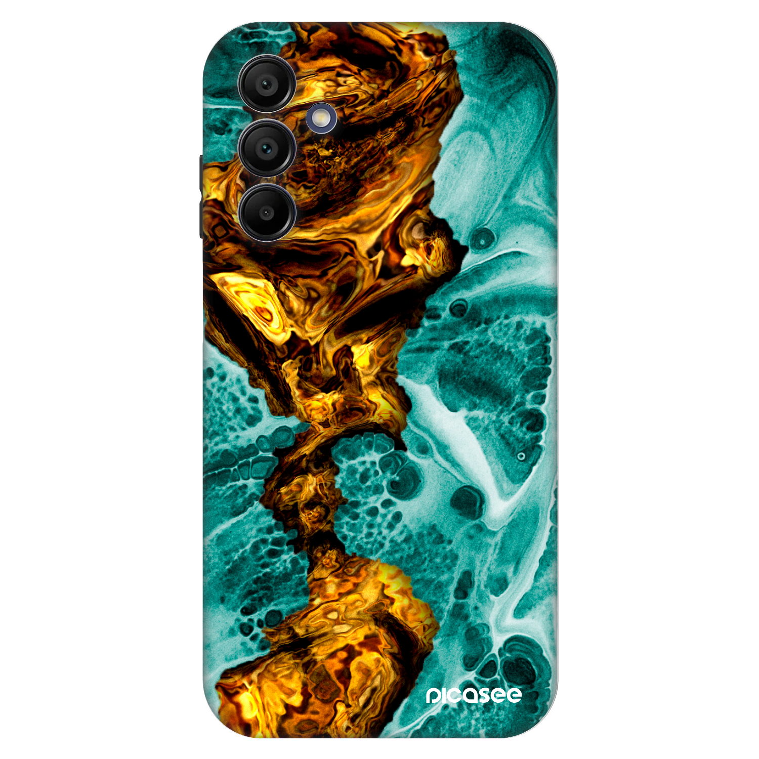 Picasee Fashion Case für Samsung Galaxy A15 A155F 4G - Goldsky