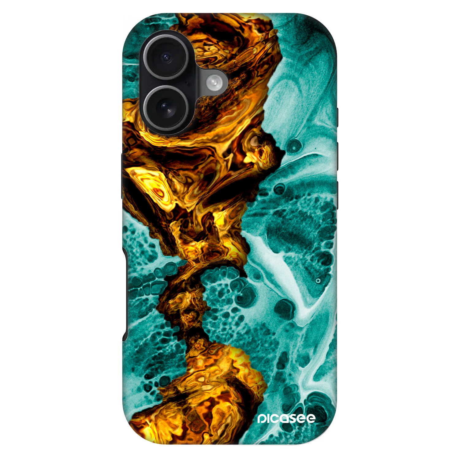 Picasee Fashion Case MagSafe für Apple iPhone 17 - Goldsky