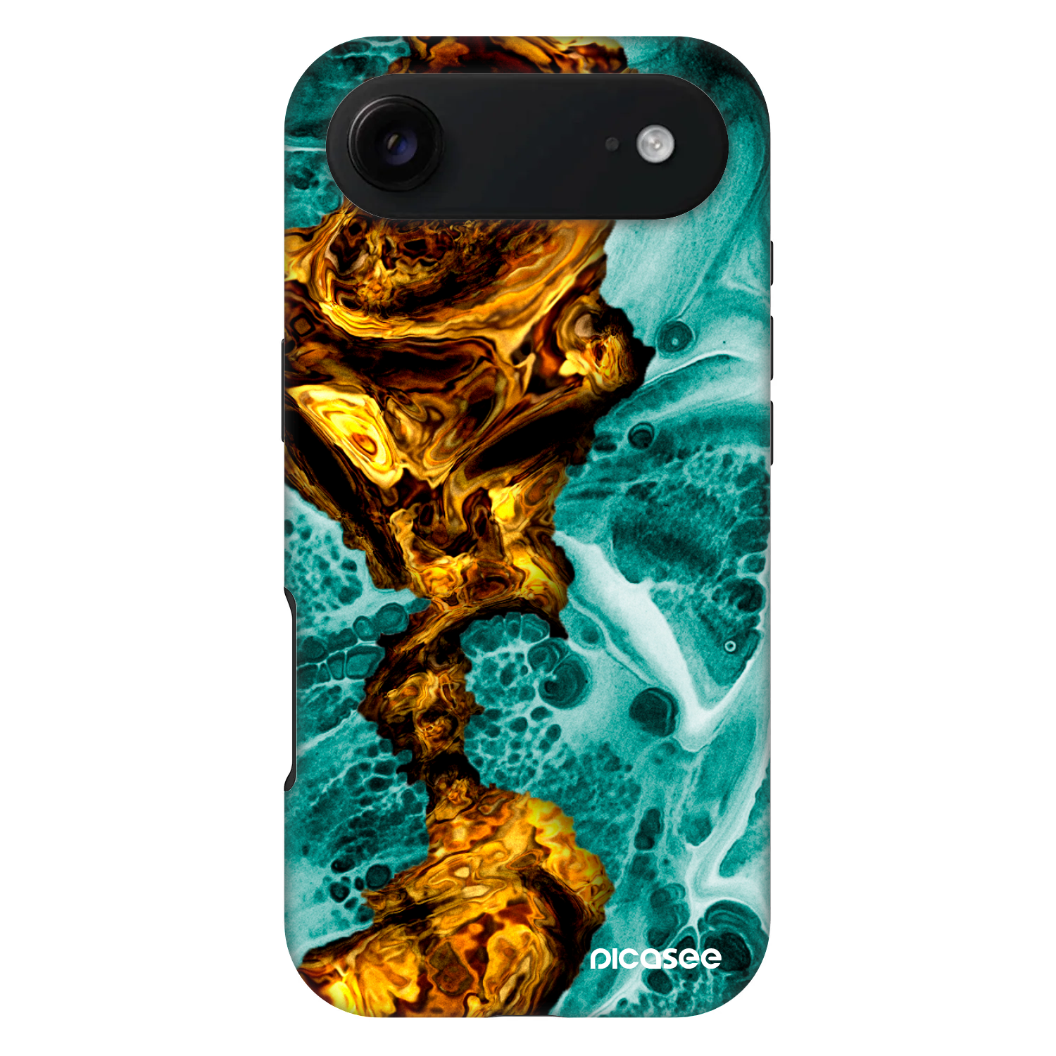 Picasee Fashion Case MagSafe für Apple iPhone Air - Goldsky