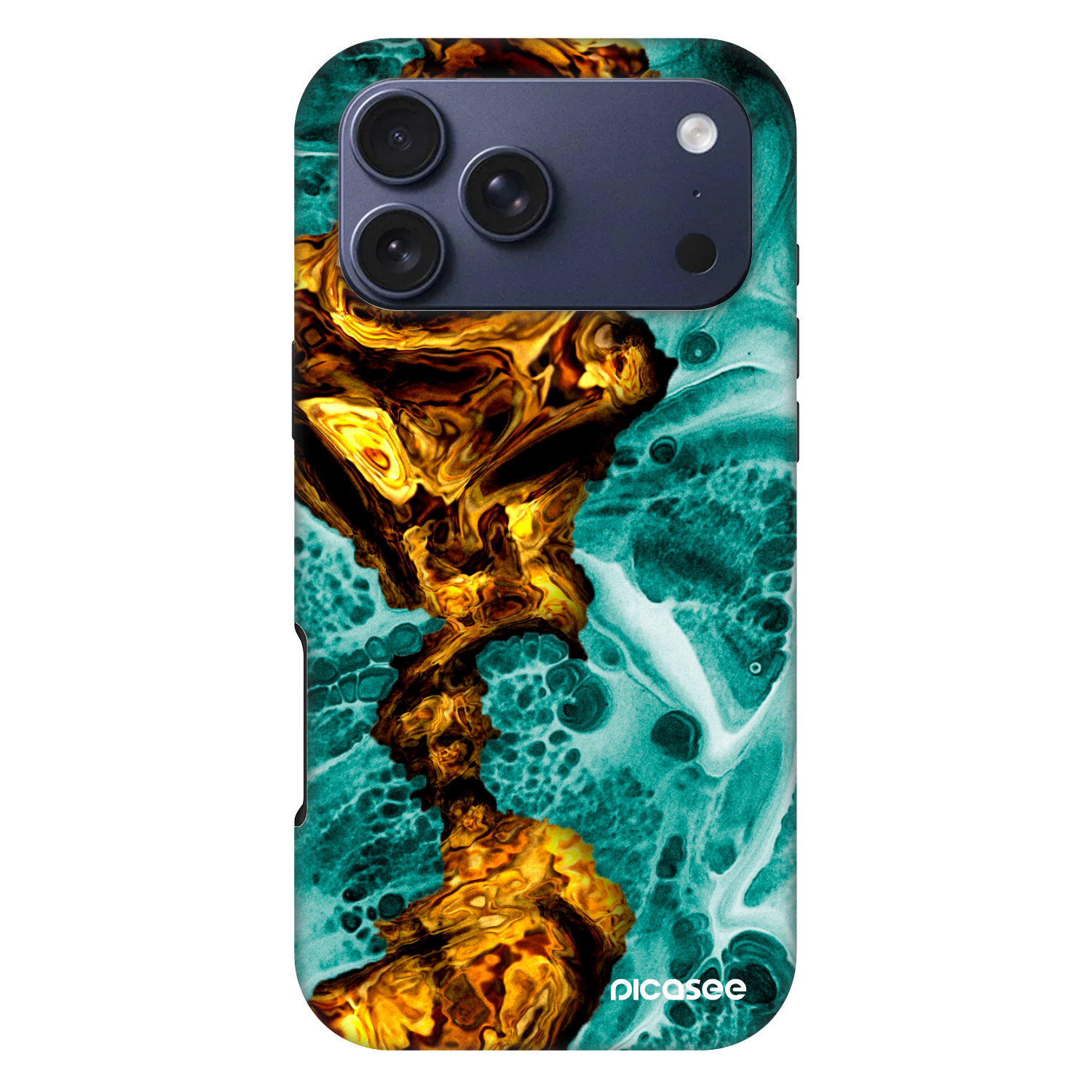 Picasee Fashion Case MagSafe für Apple iPhone 17 Pro Max - Goldsky