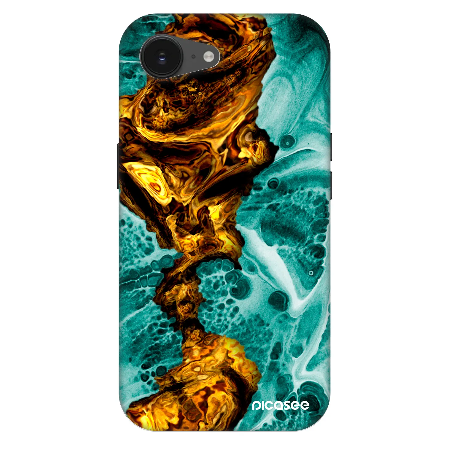 Picasee Fashion Case MagSafe für Apple iPhone 17e - Goldsky