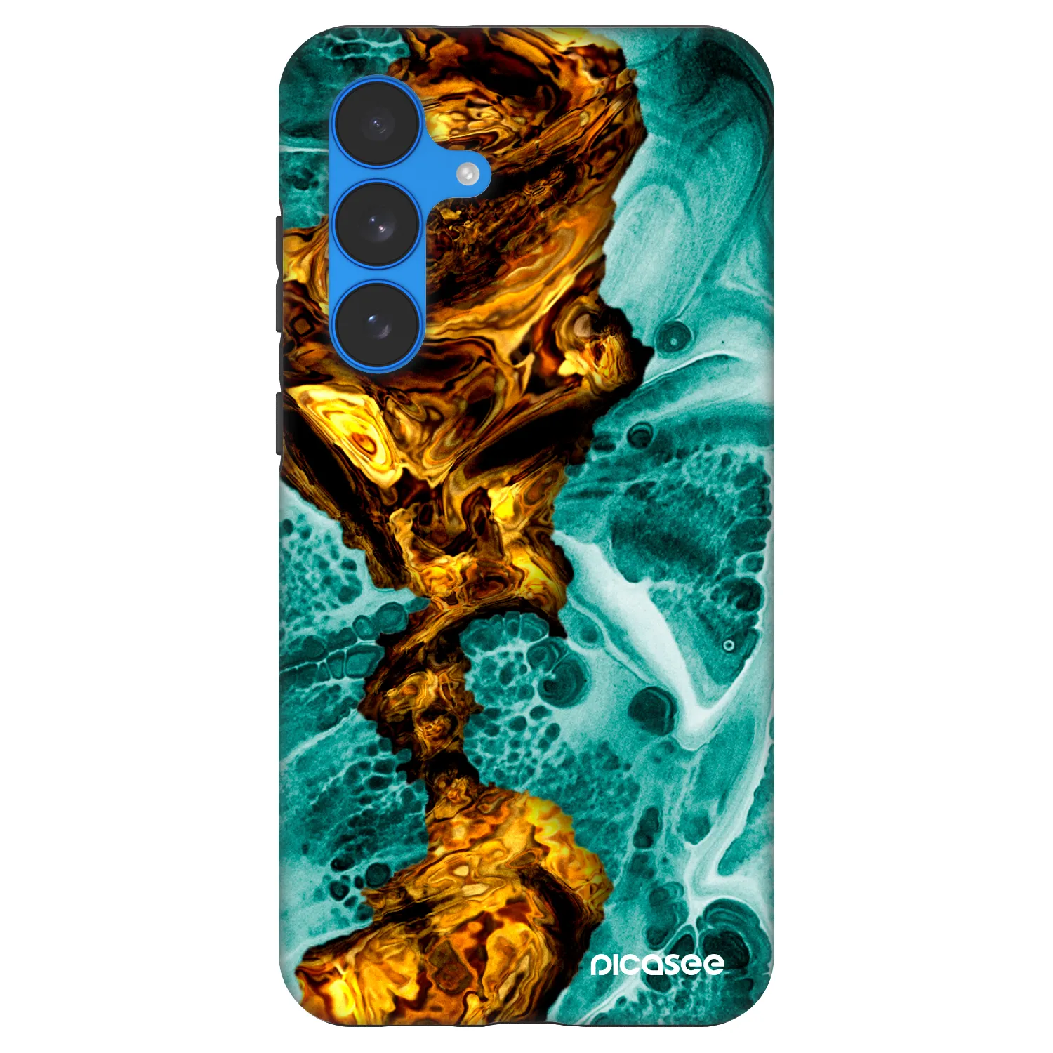 Picasee Fashion Case für Samsung Galaxy S25 FE 5G - Goldsky