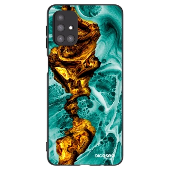 Hülle für Samsung Galaxy M31s - Goldsky
