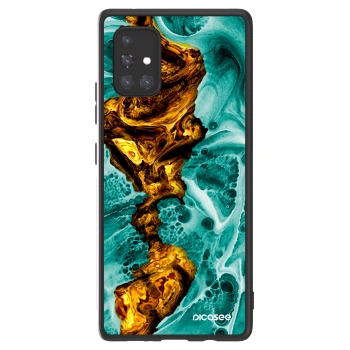 Picasee ULTIMATE CASE für Samsung Galaxy A71 A715F - Goldsky