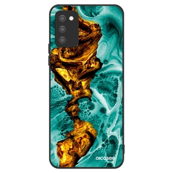 Hülle für Samsung Galaxy A02s A025G - Goldsky