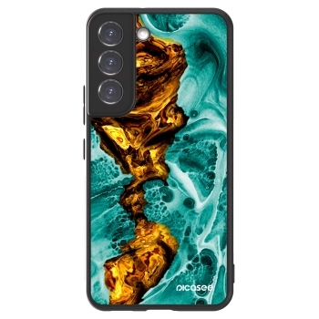 Picasee ULTIMATE CASE für Samsung Galaxy S22 5G - Goldsky