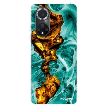 Picasee Huawei Nova 9 SE Hülle - Transparentes Silikon - Goldsky