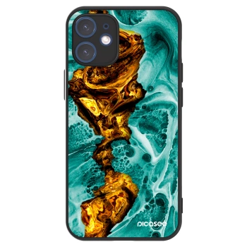 Picasee ULTIMATE CASE MagSafe für Apple iPhone 12 mini - Goldsky
