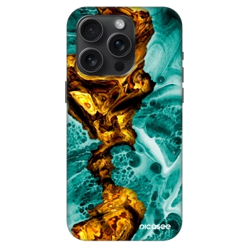 Hülle für Apple iPhone 15 Pro - Goldsky