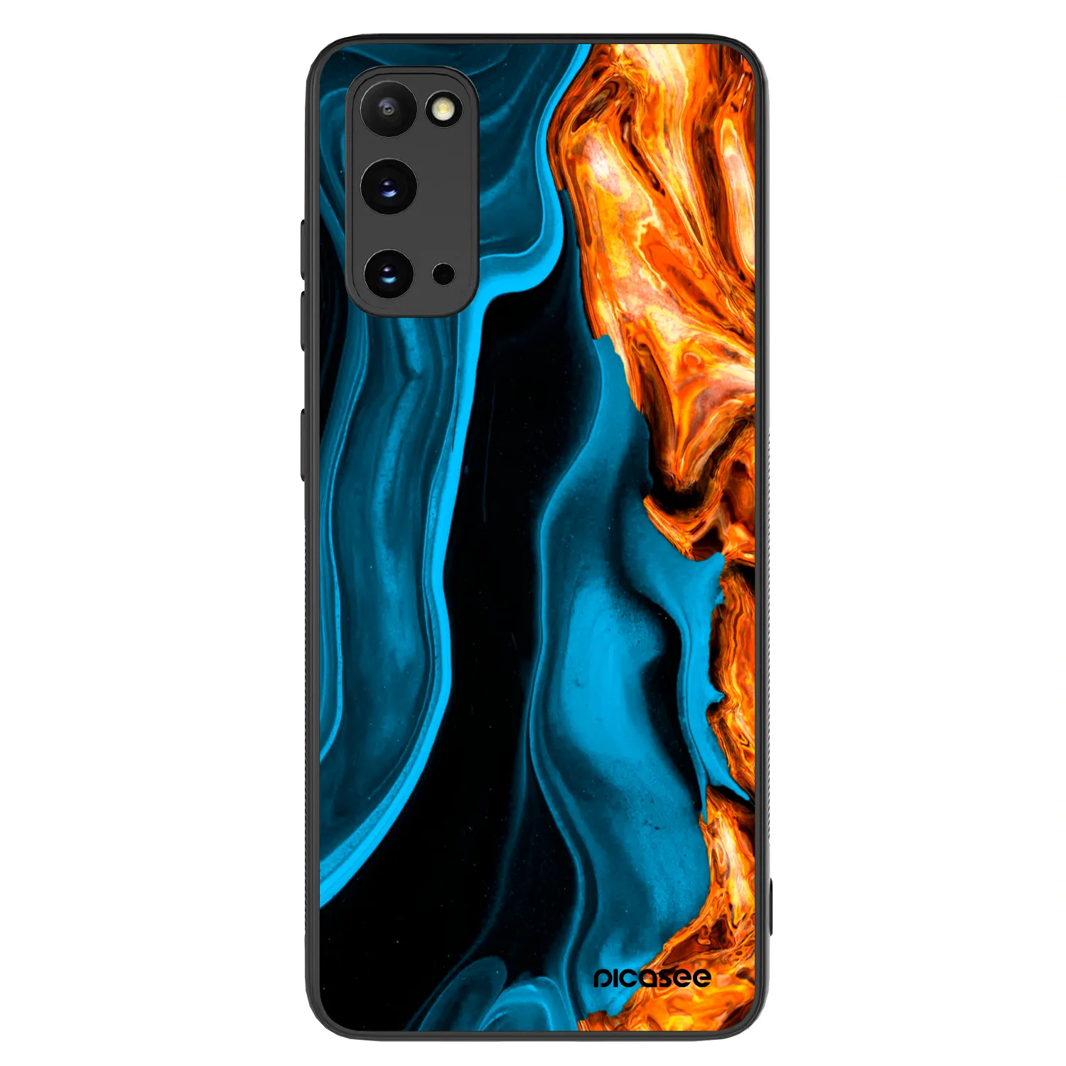 Picasee ULTIMATE CASE für Samsung Galaxy S20 G980F - Gold blue