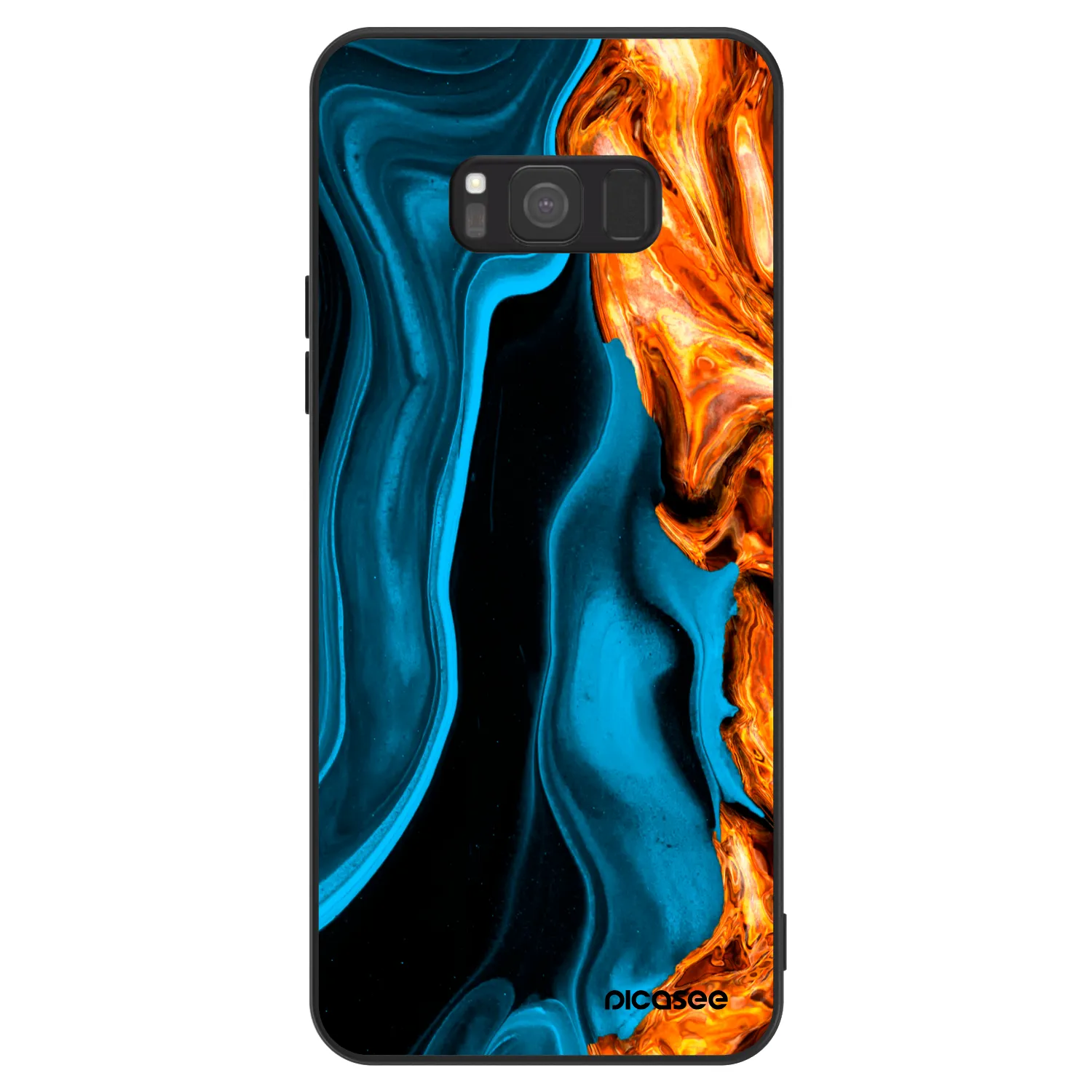 Picasee ULTIMATE CASE für Samsung Galaxy S8 G950F - Gold blue