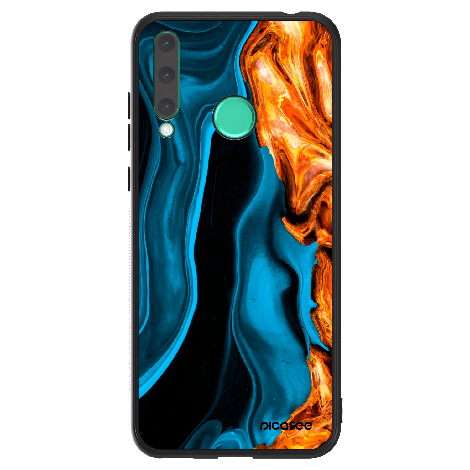 Picasee ULTIMATE CASE für Honor 20 Lite - Gold blue