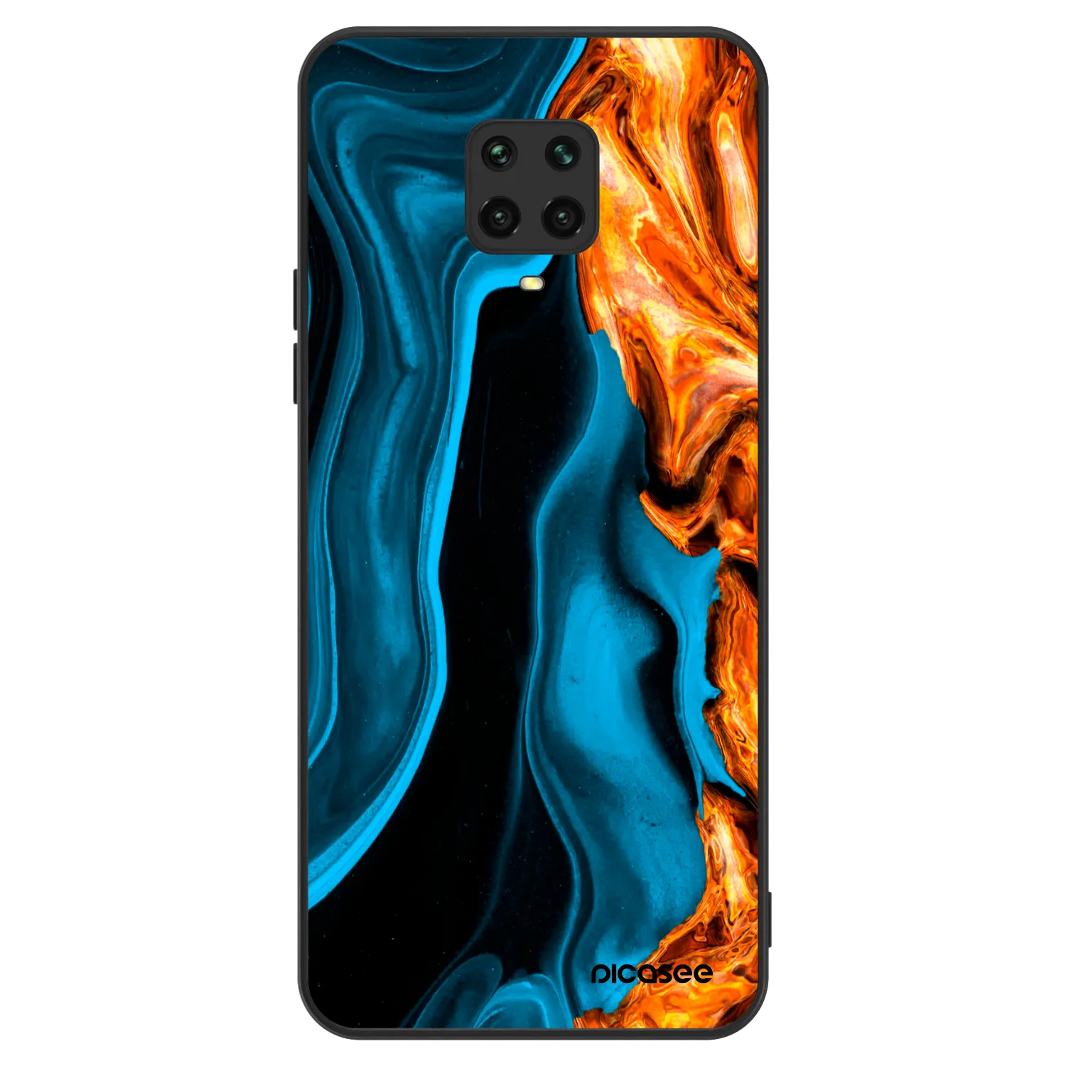 Picasee ULTIMATE CASE für Xiaomi Redmi Note 9S - Gold blue