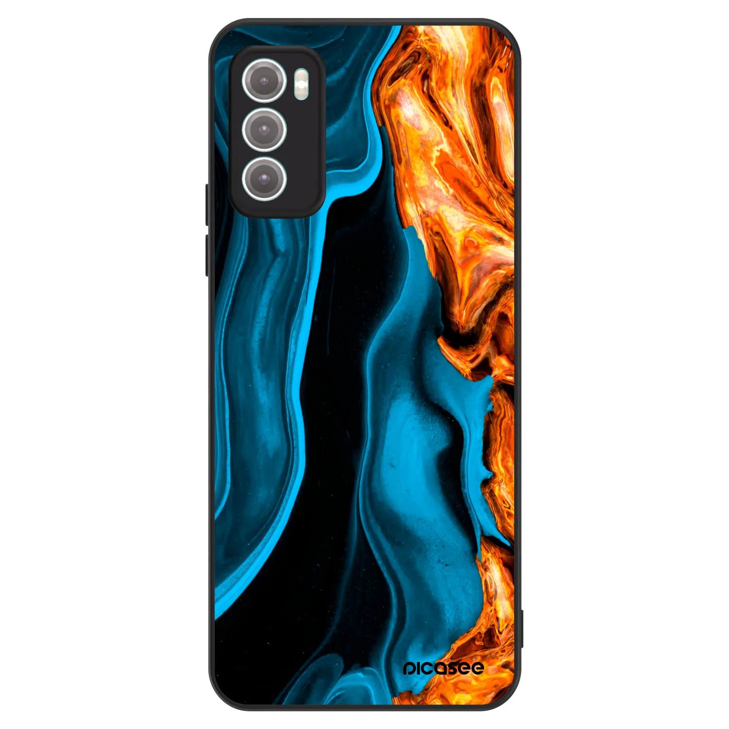 Picasee ULTIMATE CASE für Motorola Moto G60 - Gold blue