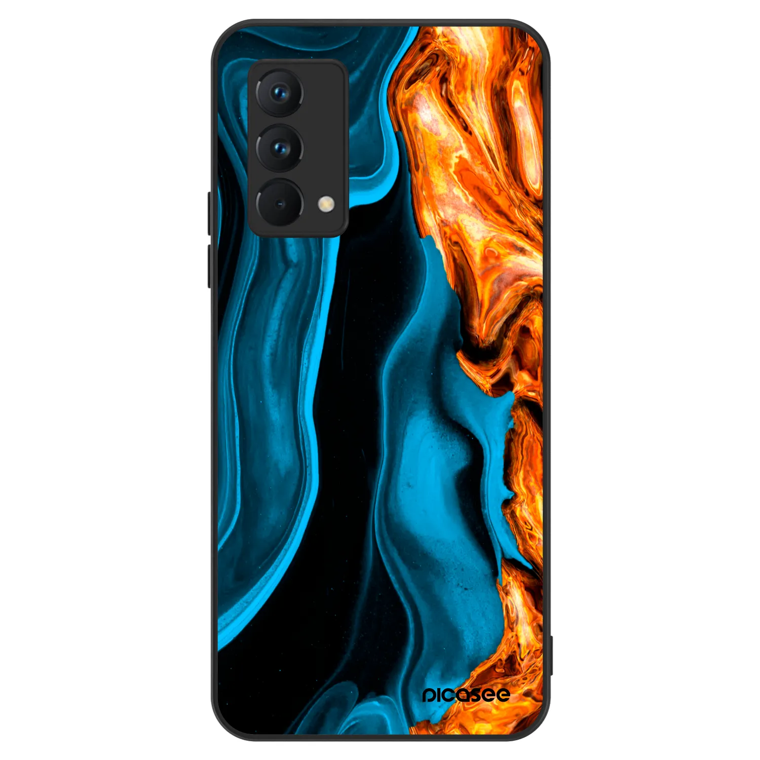 Picasee ULTIMATE CASE für Realme GT Master Edition 5G - Gold blue