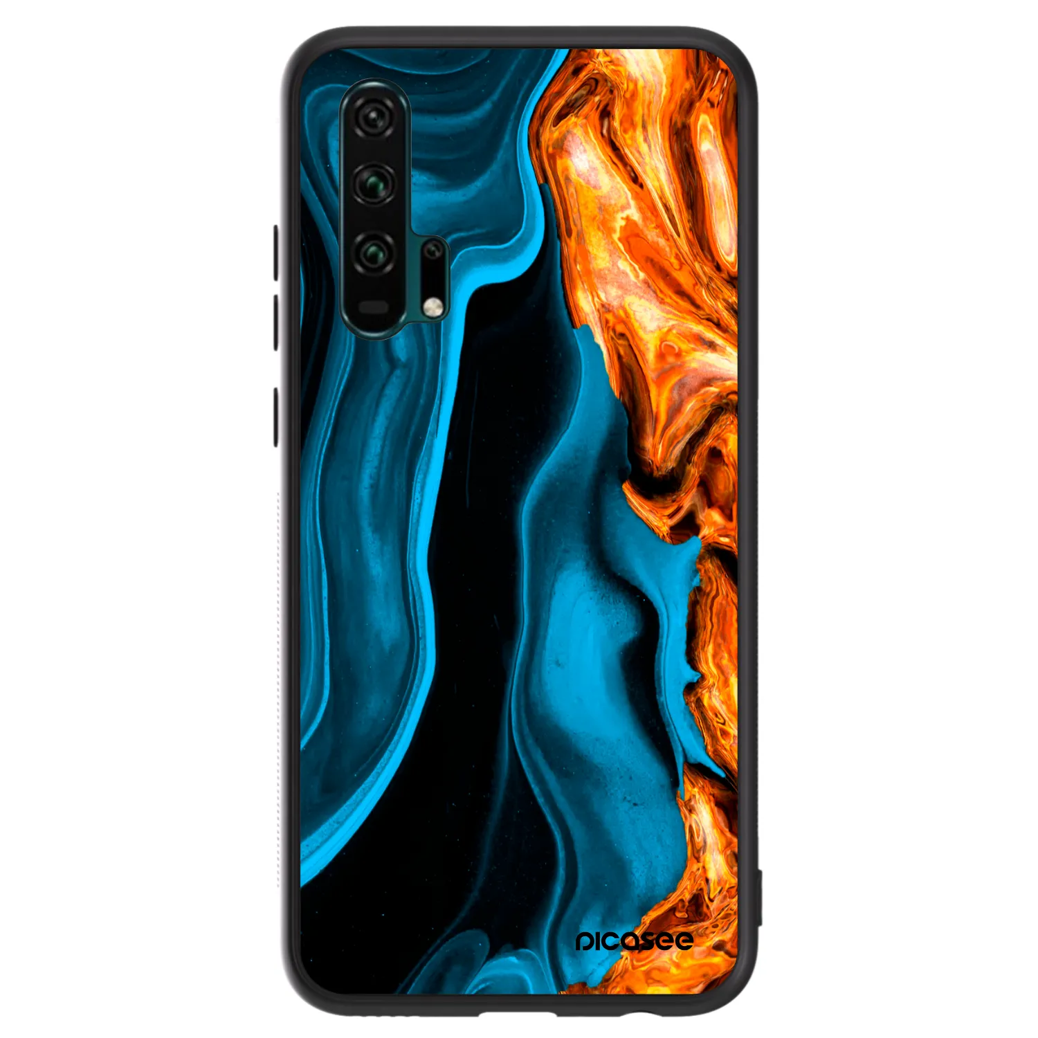 Picasee ULTIMATE CASE für Honor 20 Pro - Gold blue