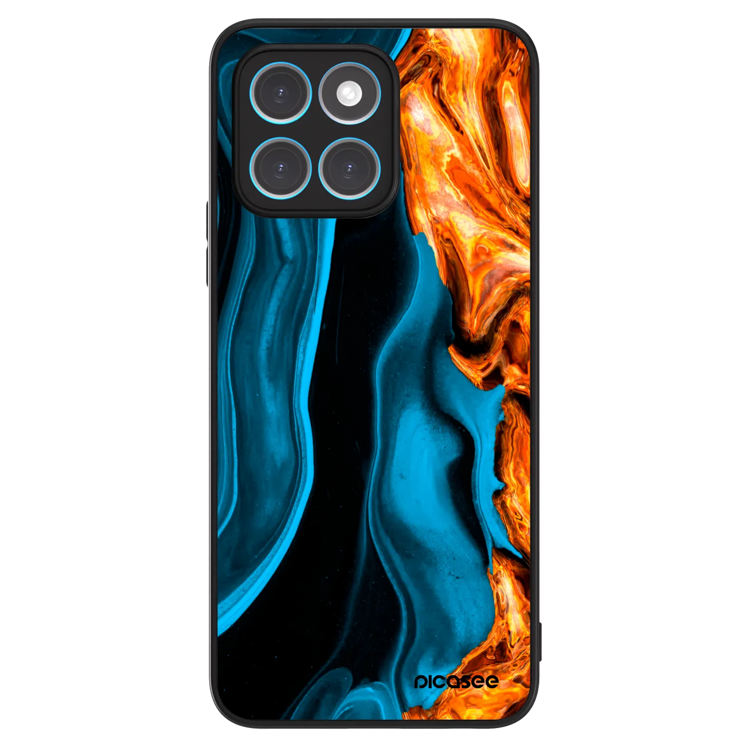 Picasee ULTIMATE CASE für Honor X6 - Gold blue
