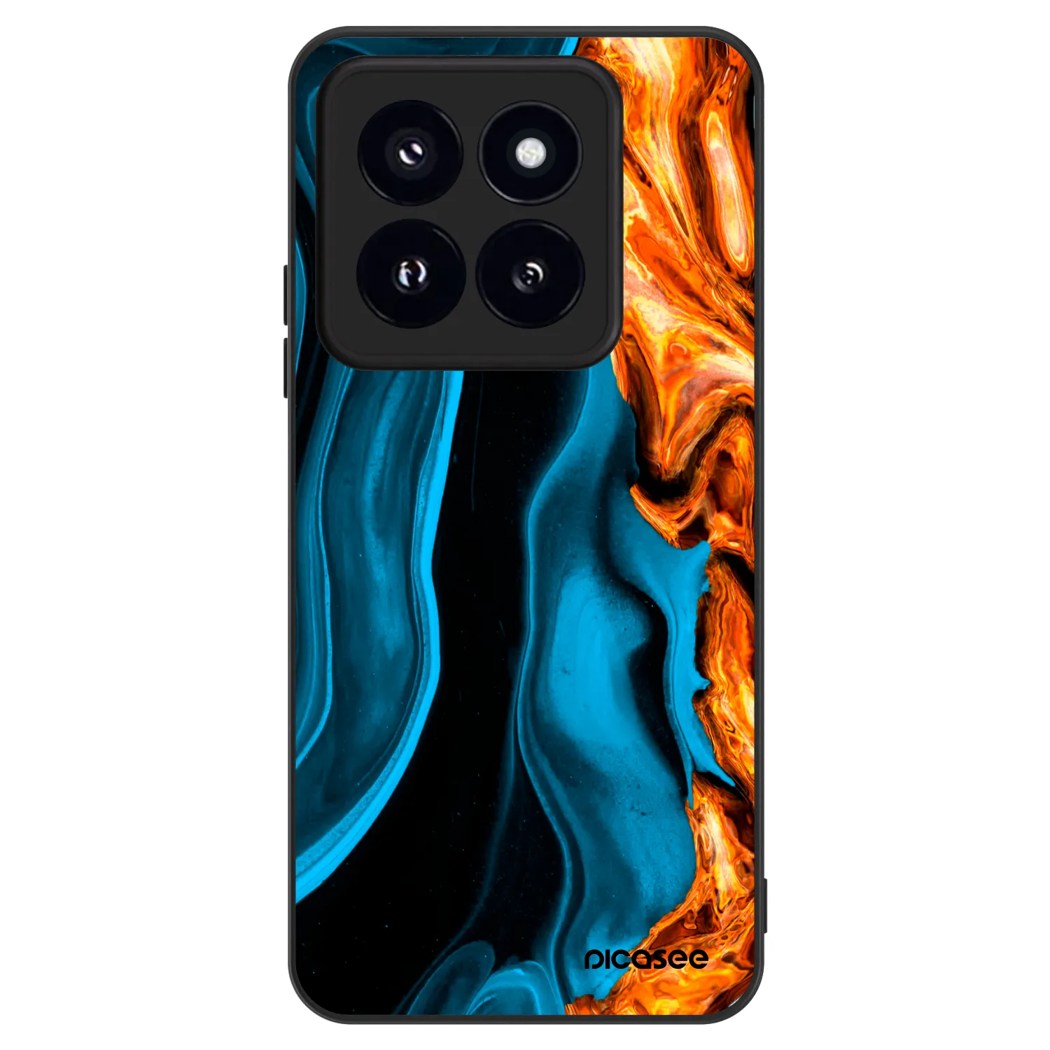 Picasee ULTIMATE CASE für Xiaomi 14 Pro - Gold blue