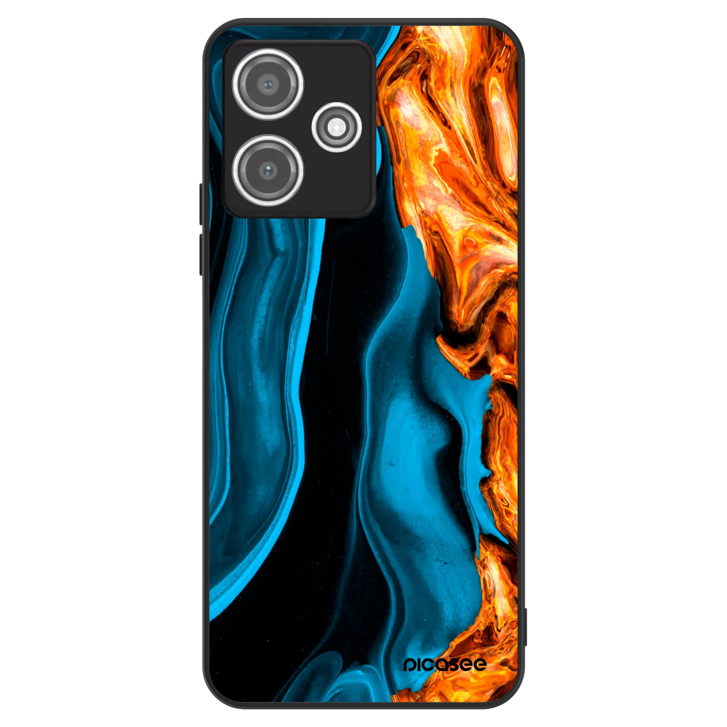 Picasee ULTIMATE CASE für Xiaomi Redmi 12 5G - Gold blue