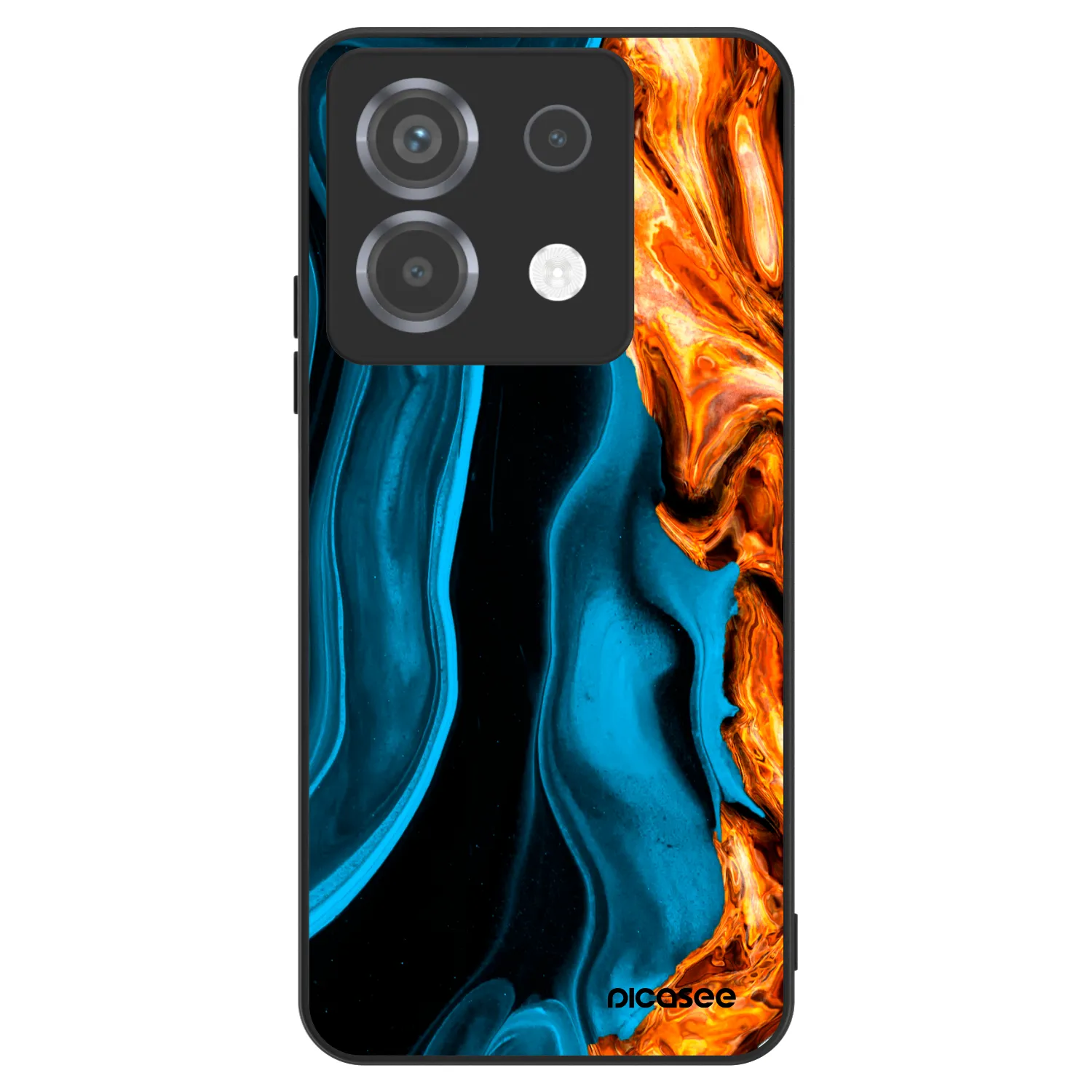 Picasee ULTIMATE CASE für Xiaomi Poco X6 - Gold blue