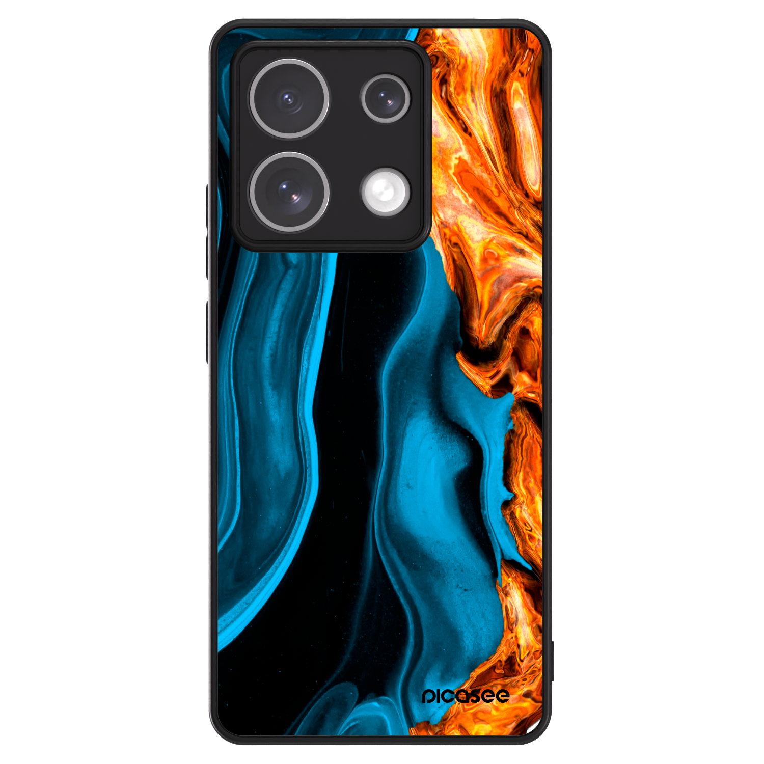 Picasee ULTIMATE CASE für Xiaomi Redmi Note 13 5G - Gold blue