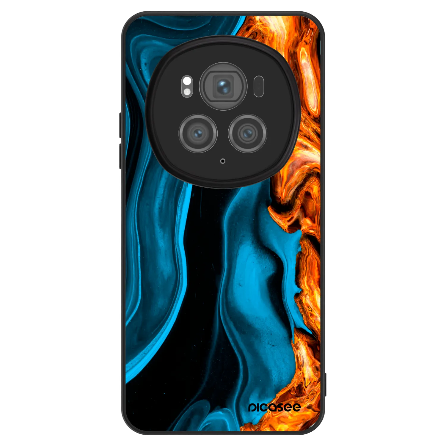 Picasee ULTIMATE CASE für Honor Magic6 Pro - Gold blue