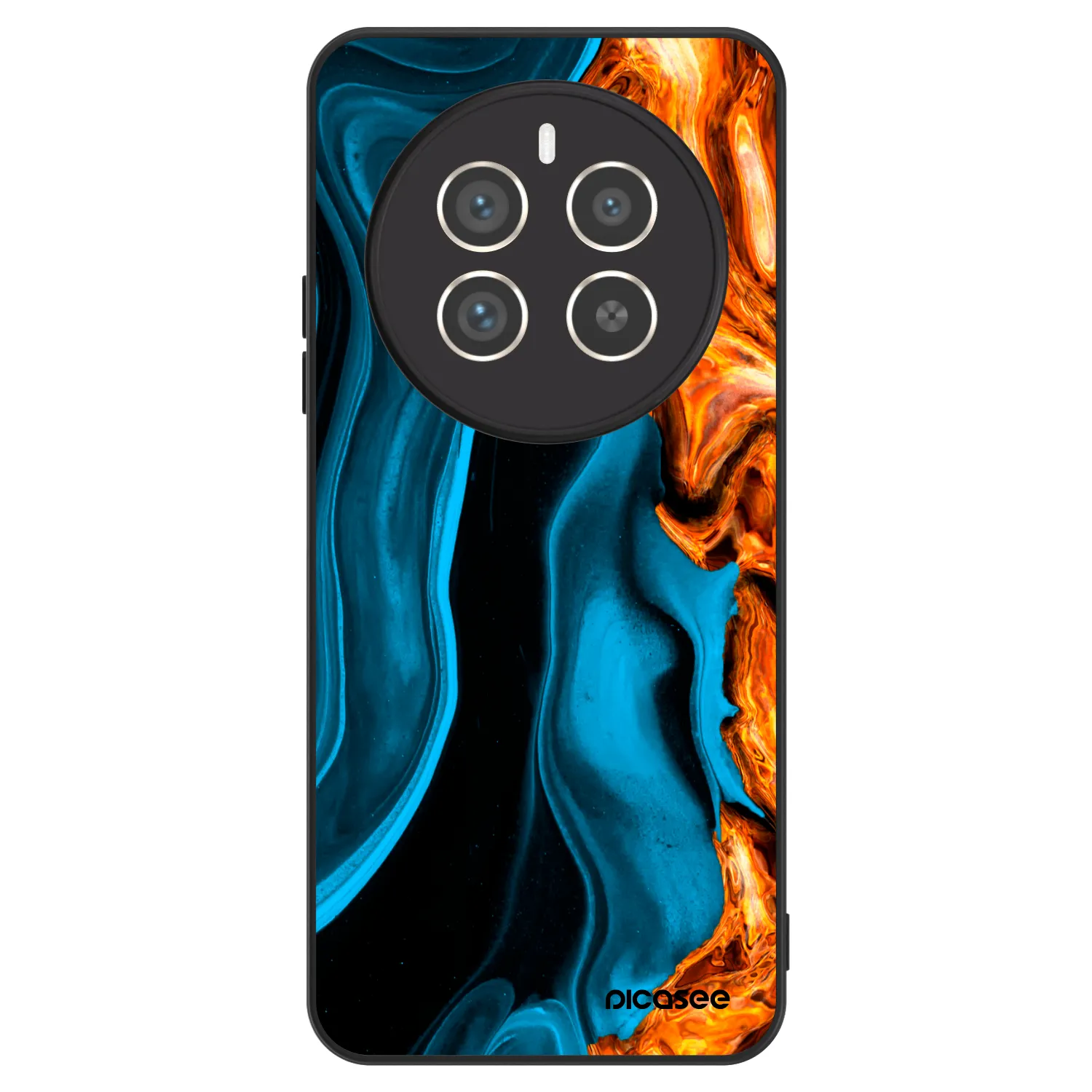 Picasee ULTIMATE CASE für Realme 12 Pro 5G - Gold blue