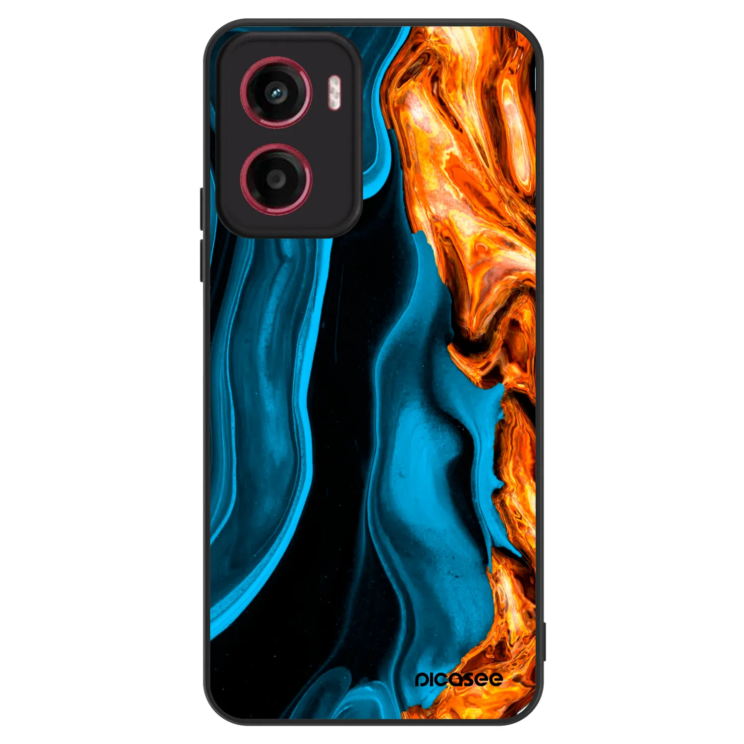 Picasee ULTIMATE CASE für Motorola Moto G05 - Gold blue